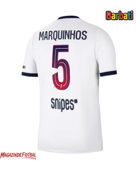 Paris Saint-Germain Marquinhos #5 Tricou Fotbal Replică 2026-27 Barbati Deplasare Paris Saint-Germain Marquinhos #5 Tricou Fotbal Replică 2026-27 Barbati Deplasare